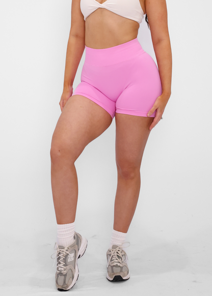 Envy Seamless Shorts - BUBBLEGUM PINK