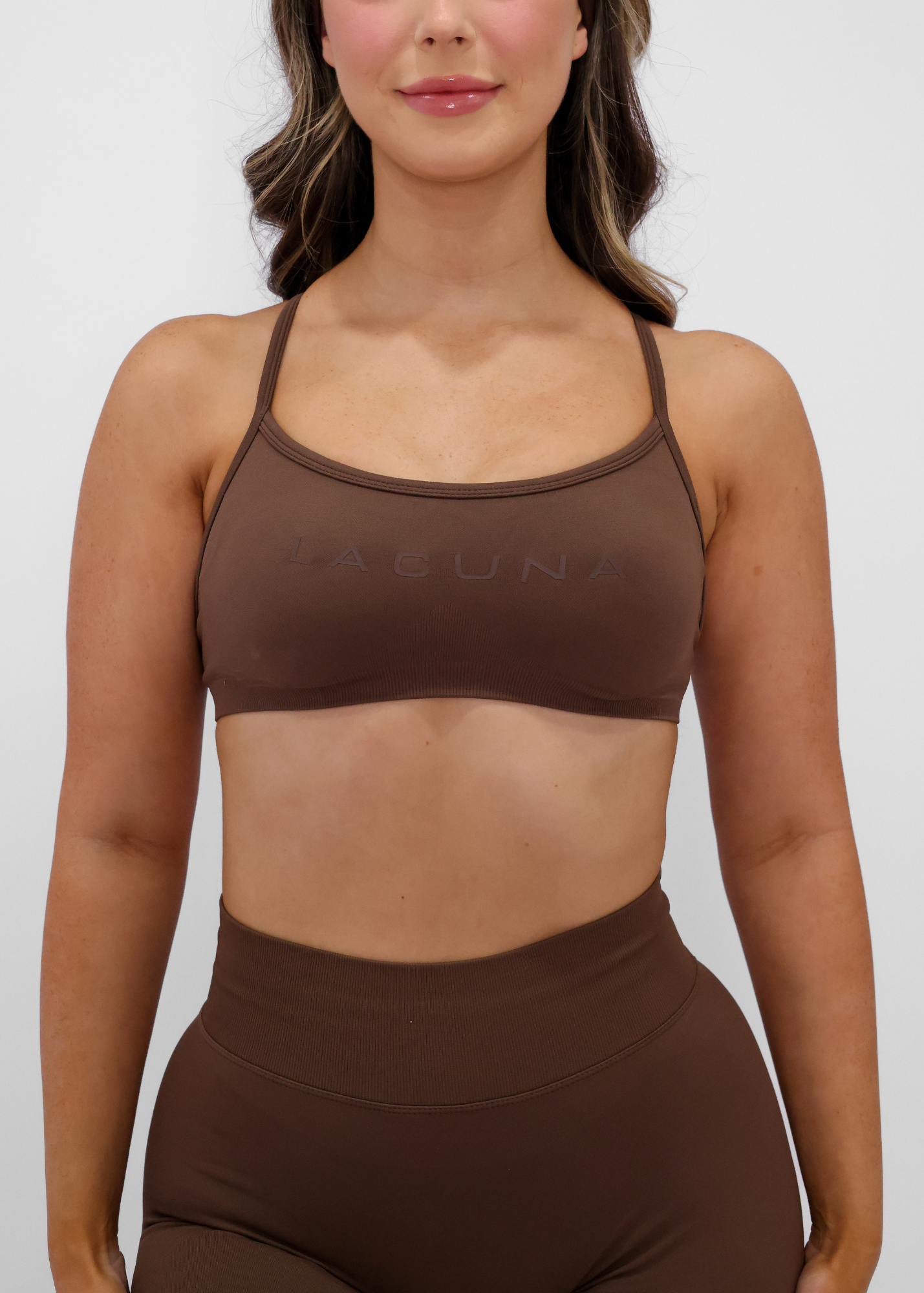 Envy Seamless Sports Bra - COFFEE