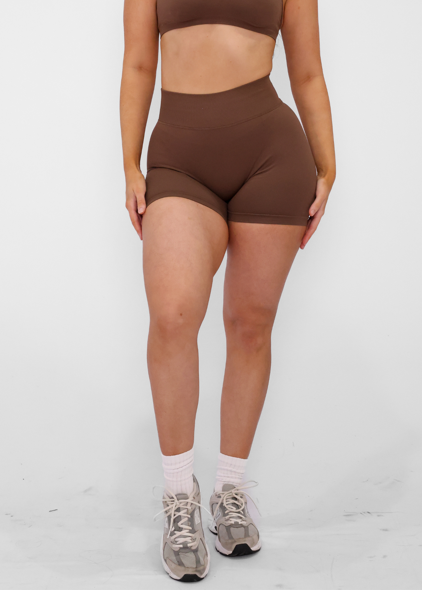 Envy Seamless Shorts - COFFEE