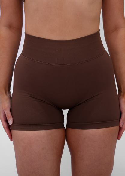 Envy Seamless Shorts - COFFEE