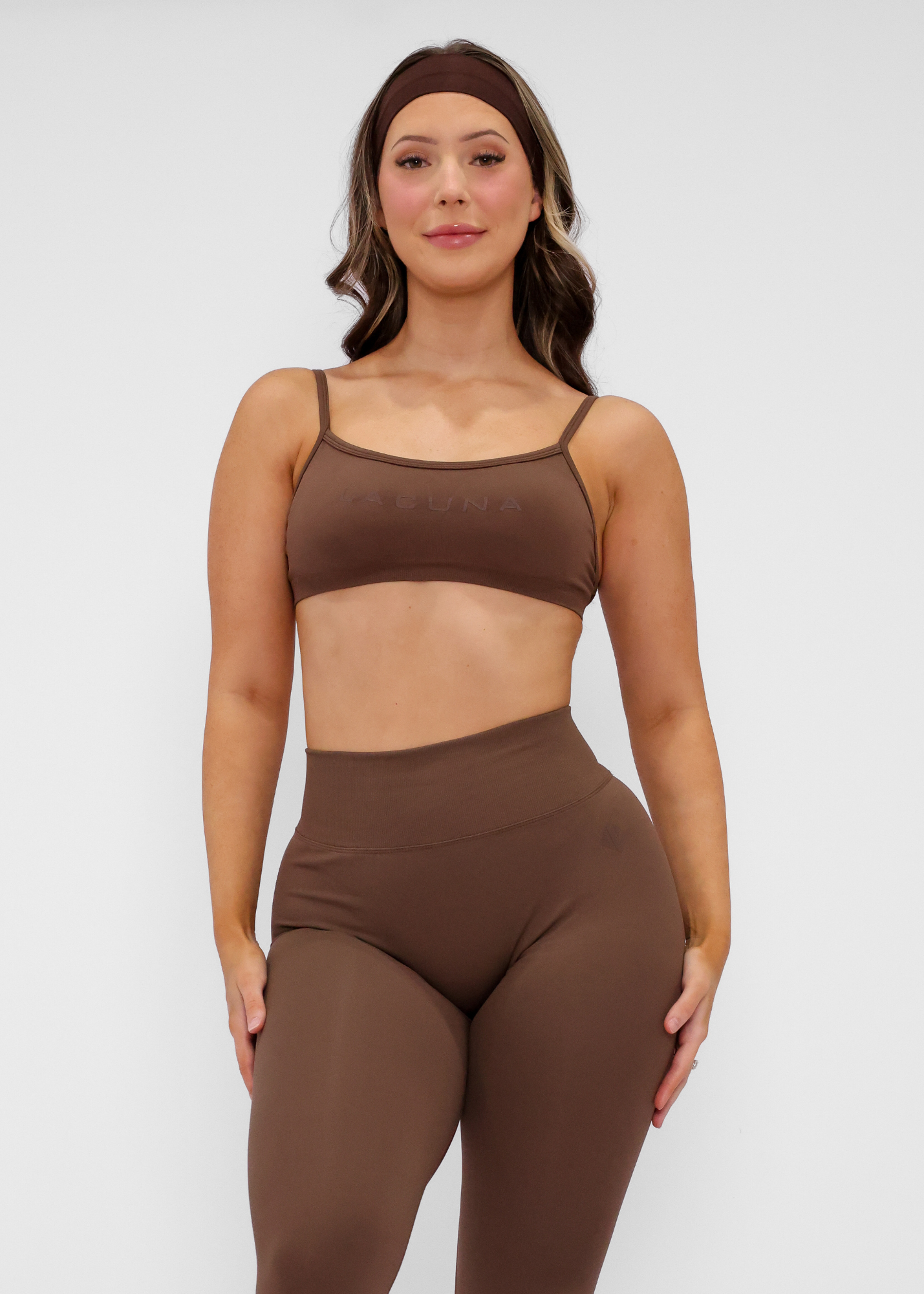 Envy Seamless Sports Bra - COFFEE