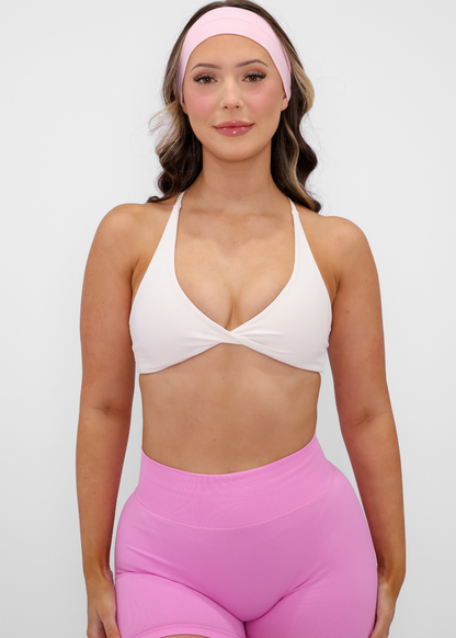 Luna Sports Bra - WHITE