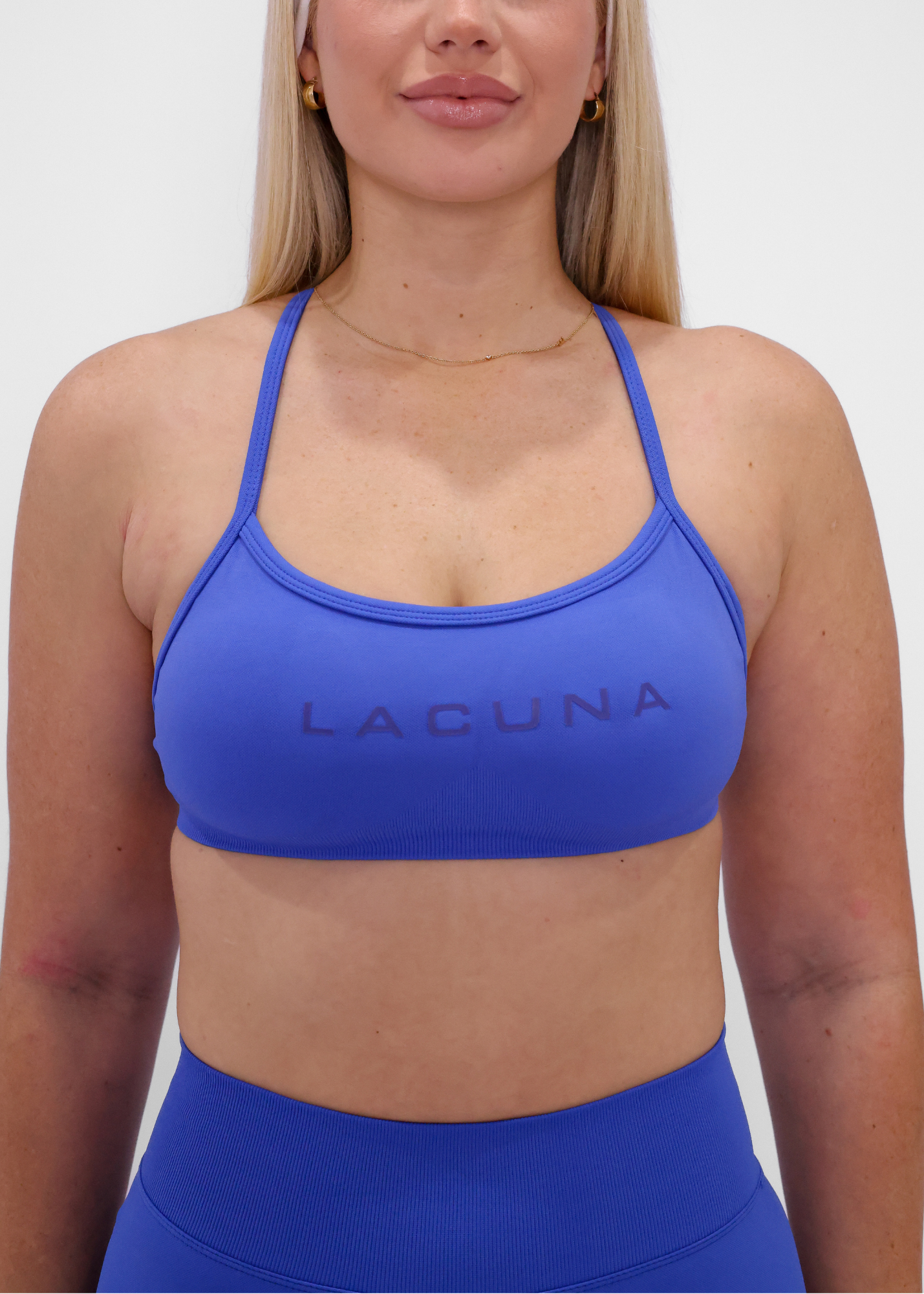 Envy Seamless Sports Bra - COBALT